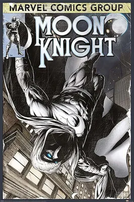 Zdjęcie produktu dla Plakat z okładką komiksu „Moon Knight” – 61 x 91,5 cm