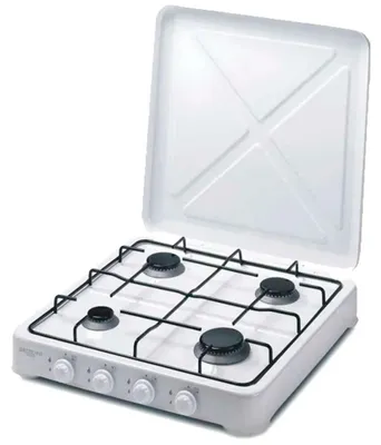 Obrázek produktu pro Bastilipo CG-400, Bílá, Pracovní deska, Plynový, Smalt, 4 zóna/zón, 4 zóna/zón
