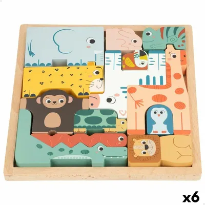 Obrázek produktu pro Puzzle: Zvířata Woomax + 2 roky (6 dílků)