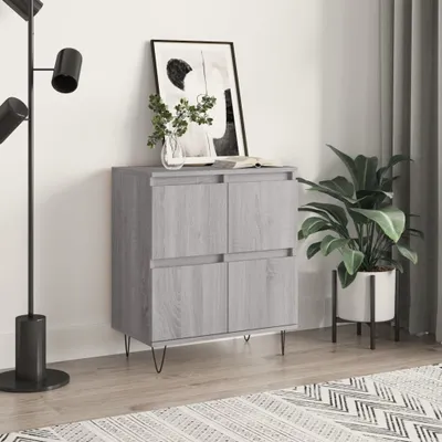 Obrázek produktu pro vidaXL Příborník Grey Sonoma 60x35x70 cm výrobek z odvozeného dřeva