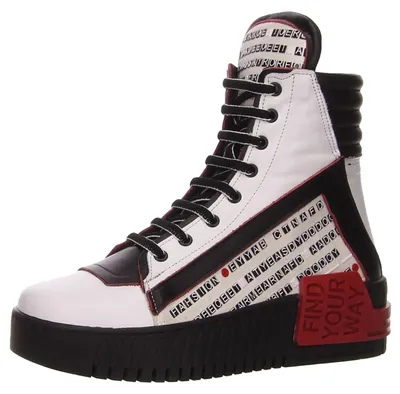 Produktbild von 2 GO Schnür-,Zug-u.Schnallenstiefel in weiss/weiss kombi, Gr. 36