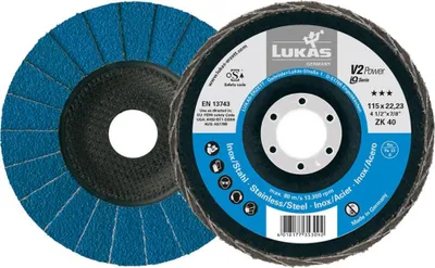 Immagine prodotto di Disco lamellare V2 Power125mm ZK K60 Lukas