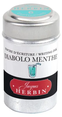 Produktbild von Herbin Jacques Herbin 20133T Diabolo Minze, 6 Stück