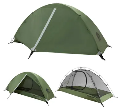 Immagine prodotto di Tenda da zaino per 1 persona, impermeabile, ideale per il campeggio, adatta a 3 stagioni, compatta
