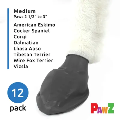 Obrázok produktu pre PAWZ PAWB-M psie topánky, čierne