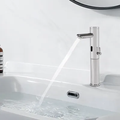 Zdjęcie produktu dla Automatyczna bateria umywalkowa z czujnikiem (sliber) do łazienki