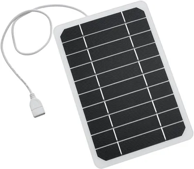 Productafbeelding van Draagbaar 10W USB Zonnepaneel 5V voor Opladen Telefoon en Kleine Apparaten
