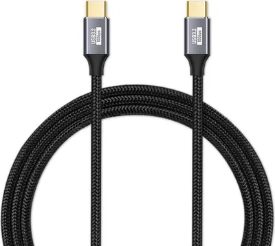 Obrázek produktu pro INF Duální USB-C 3.1 Gen2 100W kabel pro rychlé nabíjení a přenos dat 1,5 M