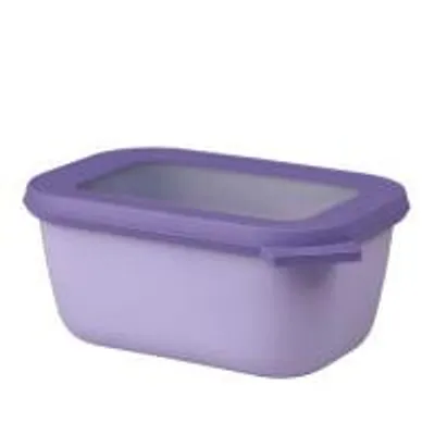 Immagine prodotto di Mepal, set da 6 ciotole multiuso Cirqula rettangolari da 750 ml - Nordic Lilac 106253074600