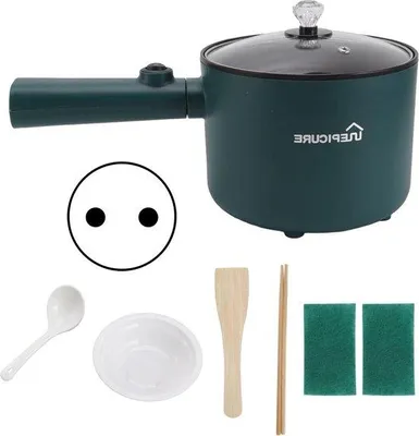 Produktbild von Elektrische Kochtopf 1,8L Antihaft 2 Temperaturmodi 6 Funktionen