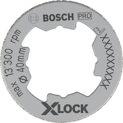 Obrázok produktu pre Bosch 2 608 599 014, Samostarný, Uhlová brúska, Tehla, Pieskovec, Kameň, Kachlička, Šedá, 3,5 cm, 4 cm