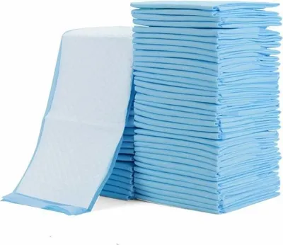 Obrázek produktu pro balení 100 jednorázových přebalovacích podložek (60 x 45 cm)