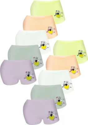 Produktbild von 10er Set Mädchen Pantys Boxershorts - Katzen