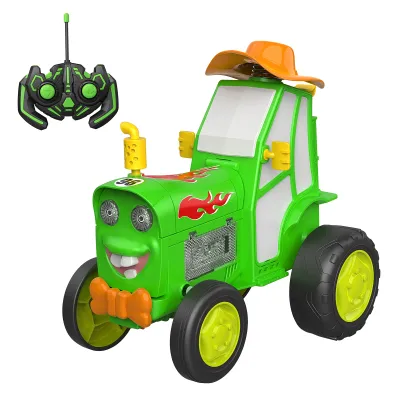 Produktbild von Ferngesteuertes Auto, ferngesteuertes verrücktes springendes Auto, tanzendes Autospielzeug mit Musiklichtern, Weihnachtsgeburtstagsgeschenk für Kinder