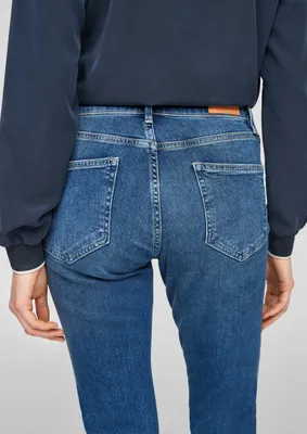 Produktbild von s.Oliver 04.899.71.6869.55Z2.38.30, Jeans, Weiblich, Erwachsener, Blau, 38/30, Kleidungsknopf, Reißverschluss