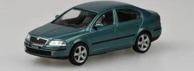 Produktbild von Skoda Octavia II (2004) - Grüninsel Metallic ABREX 1:43
