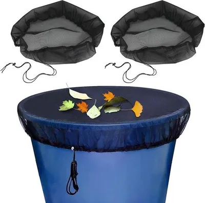 Produktbild von Famanu Regenschutznetz für Regentonnen - 2 Stück - 95 cm