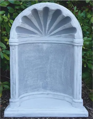 Produktbild von Casa Padrino Jugendstil Garten Deko Beton Kapelle Grau H. 94 cm