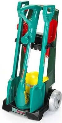 Produktbild von Gartenwagen, Bosch Lizenz, mit Zubehör, 33,5 x 18 x 56,5 cm, Ab 3 Jahren,  Germany