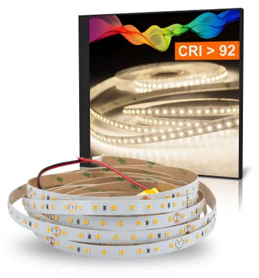 Produktbild von LED Strip ATLA Neutralweiß (4000k) 24W 5 Meter 24V IP20 CRI 92
