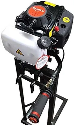 Immagine prodotto di Motore fuoribordo a 4 tempi, raffreddato ad aria, da 4 cavalli, ideale per imbarcazioni da pesca e da diporto