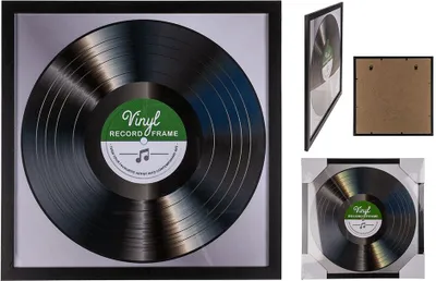Produktbild von OOTB Schallplatten-Rahmen 34 x 34 x 1 cm