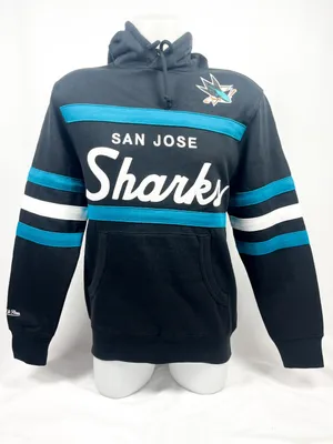 Immagine prodotto di Felpa con cappuccio San Jose Sharks NHL Head Coach Taglia: L
