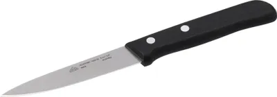 Produktbild von STUBAI hochwertiges Gemüsemesser mit Mittelspitz | 90 mm | Küchenmesser Tirol aus Edelstahl für müheloses Schneiden von Gemüse, Obst & Lebensmitteln, rostfrei, spülmaschinenfest