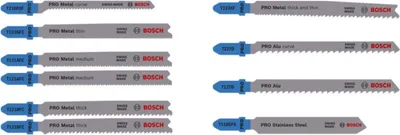 Productafbeelding van PRO Metaal- en aluminiumzaagbladset, 92 mm, 10-delig.
