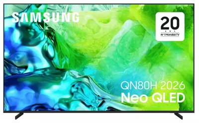 Produktbild von Samsung TQ65QN80HAUXXC, 165,1 cm (65"), 3840 x 2160 Pixel, Neo QLED, Smart-TV, WLAN, Grau