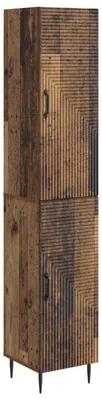 Obrázok produktu pre Sada skríň 2 pcs Staré drevo 33 x 34,5 x 89,5 cm