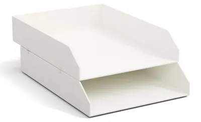 Image de BIGSO BOX - HAKAN - Classeur de bureau pour documents (2pcs) - blanc