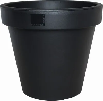 Produktbild von Obal na kvetináč plastový E&K Ø 40 cm antracit