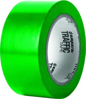 Produktbild von A.M.P.E.R.E. Traffic Tape Standard 0,15 mm Dicke 50mm x 33m Grün