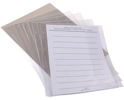Produktbild von Goldbuch Ersatztaschen Sichttaschen 25,5 x 34,0 cm 5er Packung