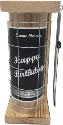 Produktbild von Happy Birthday Eiserne Reserve Spardose Geld verschenken witzige Sparbüchse, Geldgeschenk