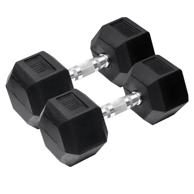 Produktbild von Orange Gym Hex-Hantel 2 x 10 kg Schwarz