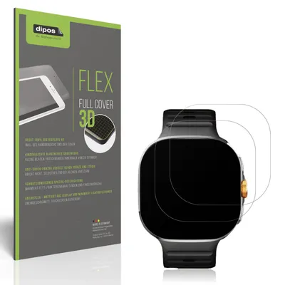 Image de 2x Full Cover mat Film pour M99 2.4 Zoll Smartwatch Film de protection ecrán