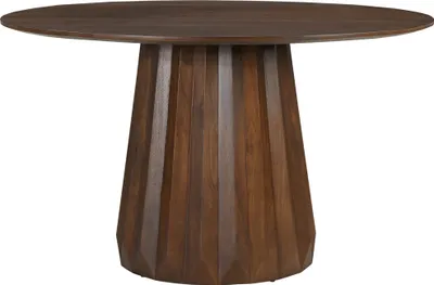 Produktbild von SIT Möbel Esstisch rund | Ø 130 cm | Mangoholz massiv braun | B 130 x T 130 x H 76 cm | 14730-30 | Serie RONDURA