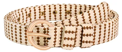 Image de Ceinture pour femmes Bobotails, motif floral "Brillance", élégante, tendance