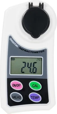 Obrázok produktu pre EMSZ-J LCD digitálny Brix refraktometer, prenosný ručný refraktometer na med, detektor koncentrácie cukru, automatická kompenzácia teploty, Brix refraktometer, rozsah 0šC55 %, presnosť ¡À 0,5 Brix