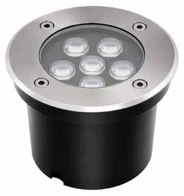 Image de Spot LED Extérieur Encastrable IP67 24V Sol 6W 45° - Blanc Chaud 2300K - 3500K