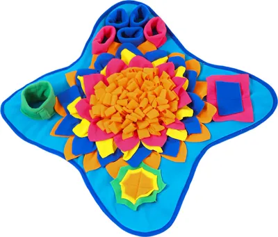 Produktbild von Schnüffelteppich türkis 48 x 48 cm