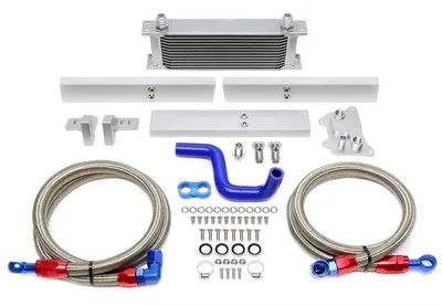 Image de 13 rangées de kit de refroidissement d'huile en aluminium pour Audi S3 Seat Skoda VW 1.8l 2.0l TFSI EA888