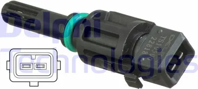 Produktbild von DELPHI Ansauglufttemperatursensor TS10500 für BMW 3 Limousine (E46)