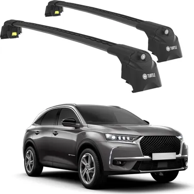 Immagine prodotto di TURTLE Portapacchi AIR-2 , Nero CITROEN DS 7 CROSSBACK 2018 - 2024 SUV
