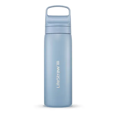 Immagine prodotto di LifeStraw GO 2.0 in acciaio inox, tanica isolato con filtro, blu islandese, 530 ml