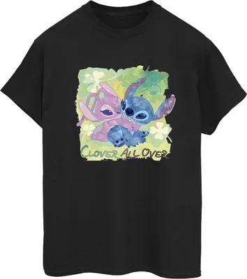 Produktbild von Disney - "St Patrick's Day" T-Shirt für Damen BI30136 (M) (Schwarz)
