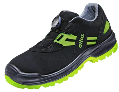 Produktbild von Atlas Sicherheitshalbschuh FLASH 5255 XP BOA S3 ESD SRC DGUV Gr. 44 schwarz/neon-gelb