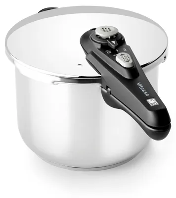Produktbild von BRA A185104, 9 l, Keramik, Elektro, Gas, Induktion, Silber, 24 cm, Edelstahl, Bakelit
